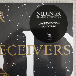 Nidingr "Greatest of deceivers" LP vinilo oro