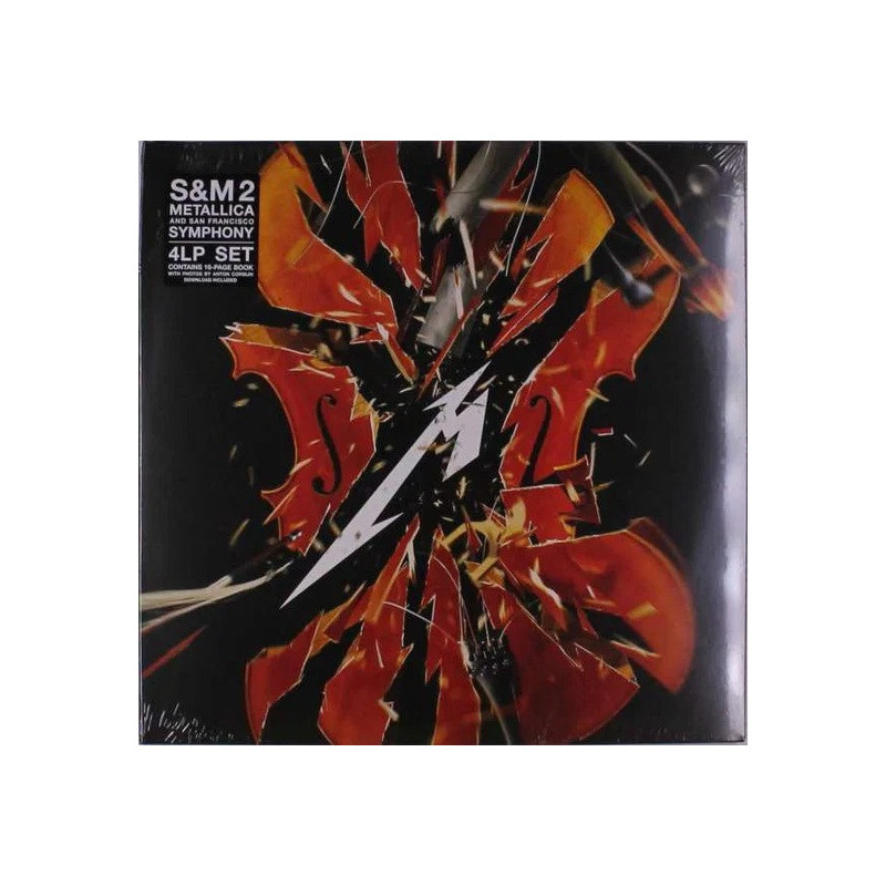 Metallica "S&M 2. Metallica and San Francisco symphony" 4 LP vinilo