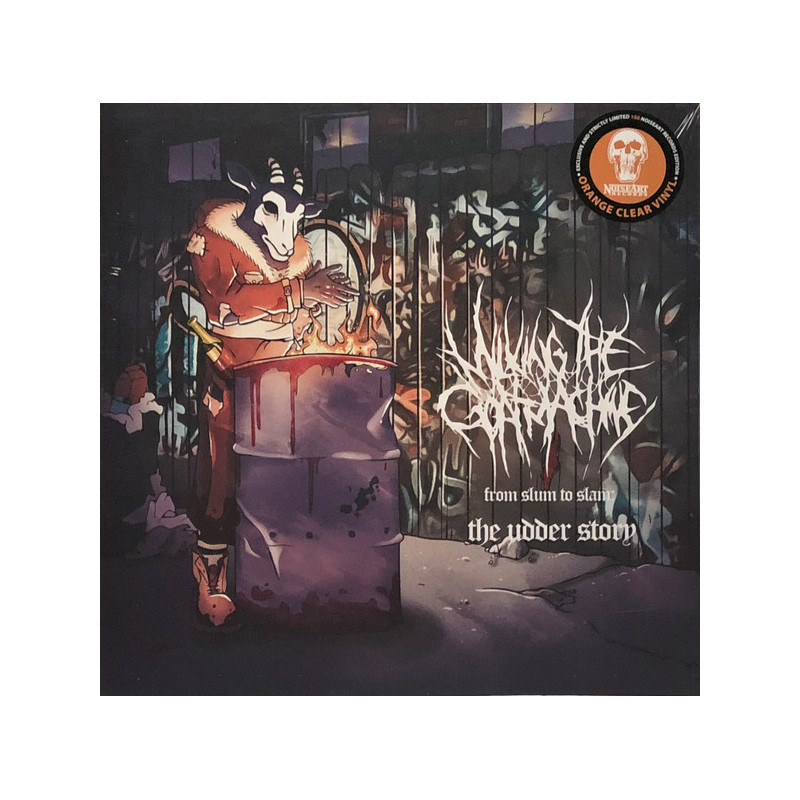 Miking The Goatmachine "From slum to slam. The udder story" LP orange clear vinyl