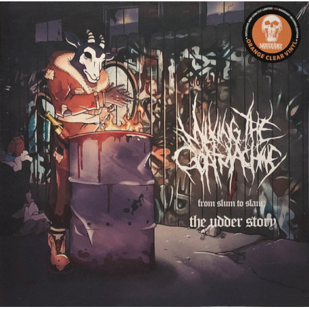 Miking The Goatmachine "From slum to slam. The udder story" LP orange clear vinyl
