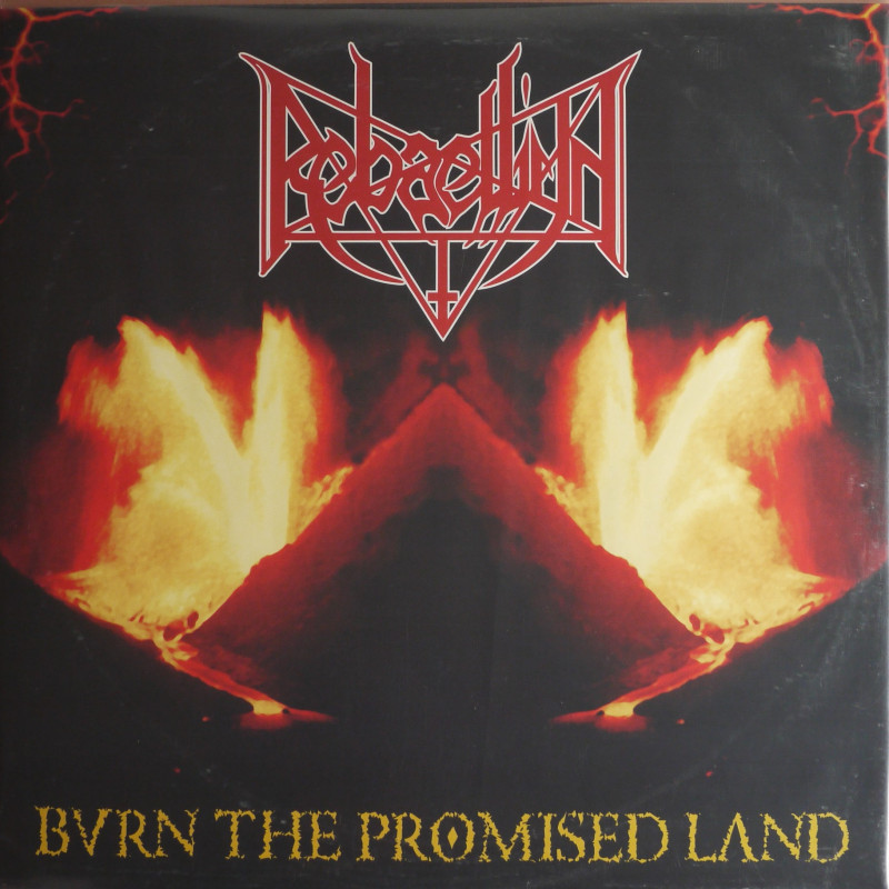 Rebaelliun "Burn the promised land" LP clear vinyl