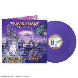 Nanowar Of Steel "Dislike to false metal" LP vinilo púrpura