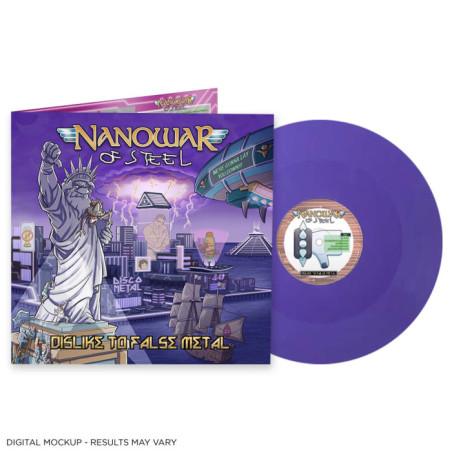 Nanowar Of Steel "Dislike to false metal" LP purple vinyl
