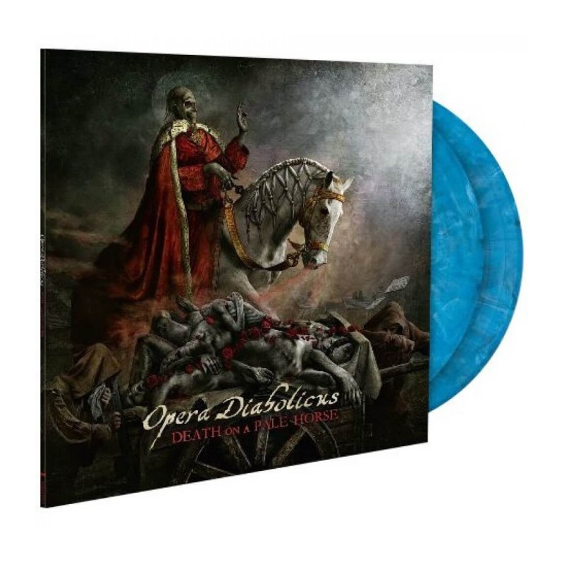 Opera Diabolicus "Death on a pale horse" 2 LP blue/white/black marbled vinyl