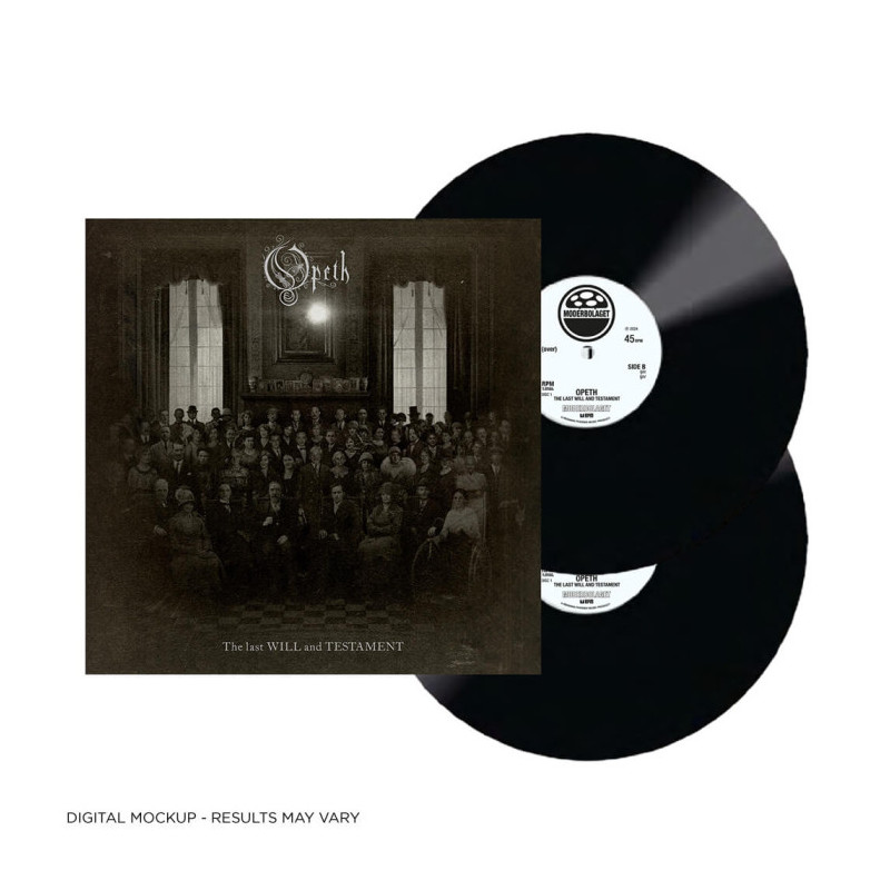 Opeth "The last will and testament 2 LP vinyl