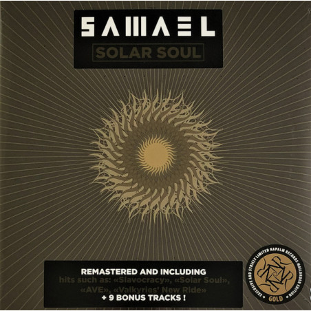 Samael "Solar soul" 2 LP gold vinyl