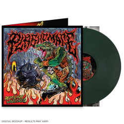 Plaguemace "Reptilian warlords" LP vinilo verde