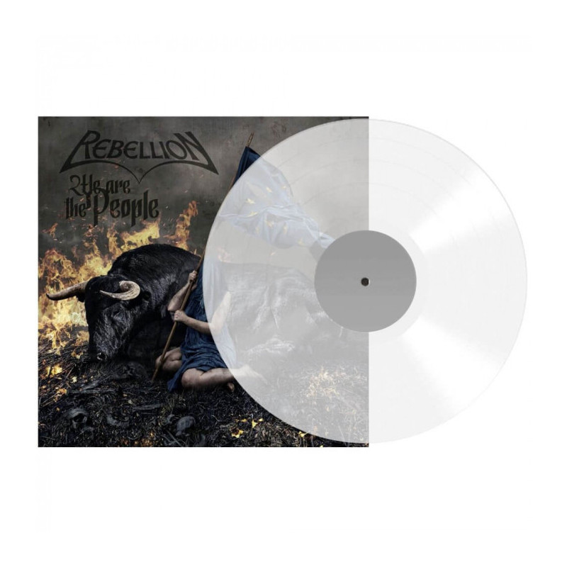 Rebellion "We are the people" LP clear vinyl