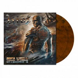 Riot "Rock world. Rare & unreleased 87-95" 2 LP rusty/orange/brown marbled