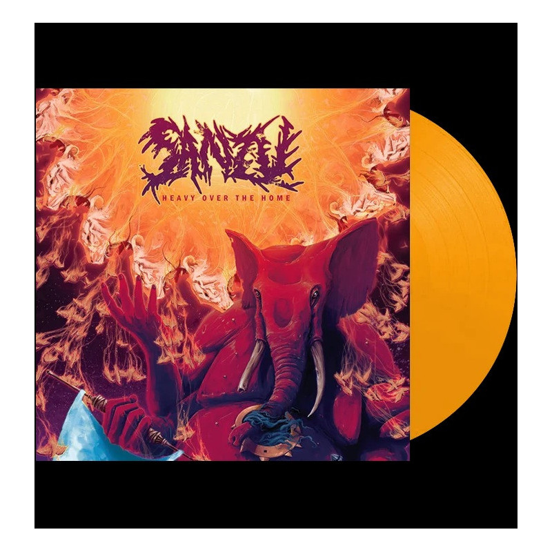 Sanzu "Heavy over the home" LP vinilo naranja