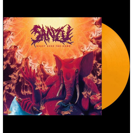 Sanzu "Heavy over the home" LP vinilo naranja