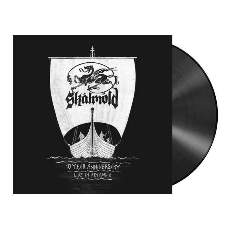 Skálmöld "10 year anniversary. Live in Reykjavík" 2 LP vinyl
