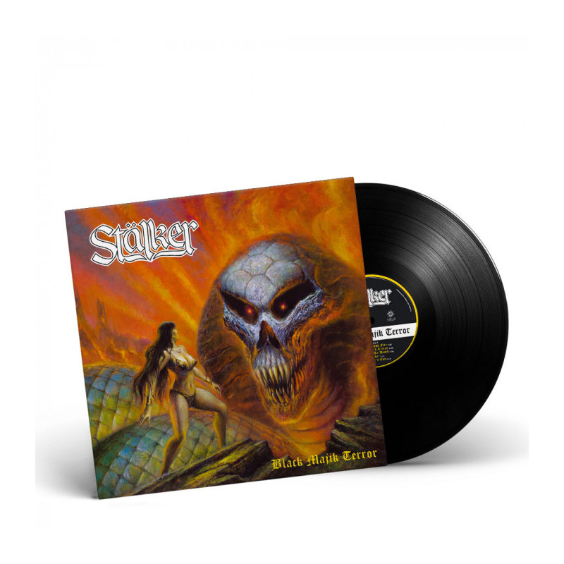 Stälker "Black majik terror" LP vinyl
