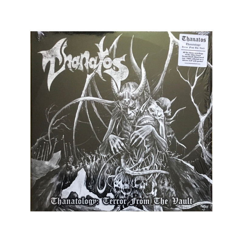 Thanatos  "Thanatology: Terror from the vault" 2 LP vinilo