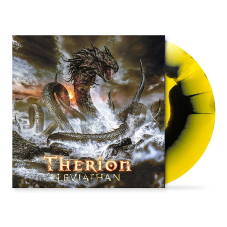 Therion "Leviathan" LP vinilo amarillo/negro inkspot
