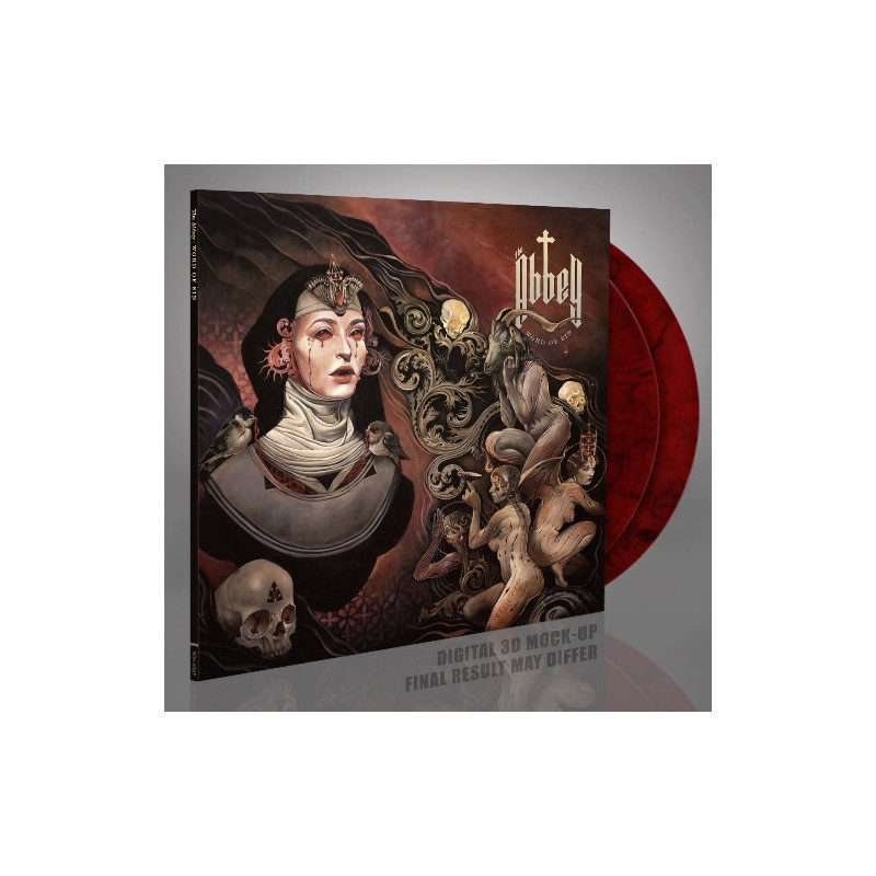 The Abbey "Word of sin" 2 LP vinilo rojo/negro marmolado