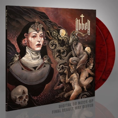 The Abbey "Word of sin" 2 LP vinilo rojo/negro marmolado