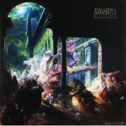The Lion's Daughter "Existence is horror" LP opaque blue vinyl