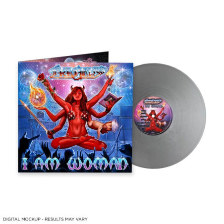 Tragedy "I am woman" LP silver vinyl