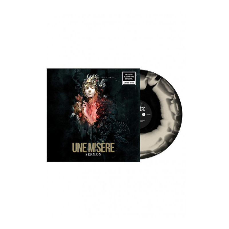 Une Misère "Sermon" LP black/bone swirl vinyl
