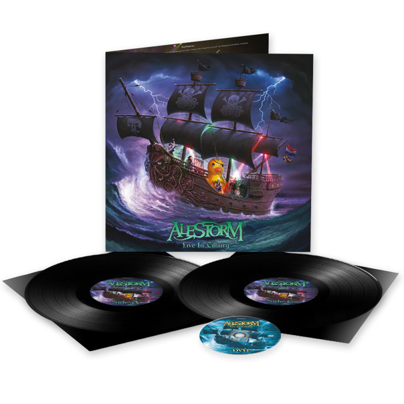 Alestorm "Live in Tilburg" 2 LP vinilo + DVD