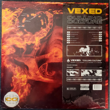 Vexed "Culling culture" LP vinilo naranja transparente