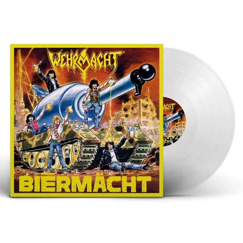 Wehrmacht "Biermacht" LP vinilo transparente