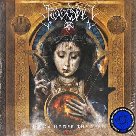 Moonspell "Lisboa under the spell" 3 LP blue vinyl