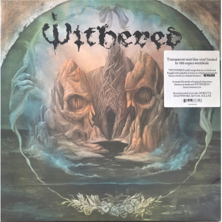 Withered "Grief relic" LP transparent mist blue vinyl