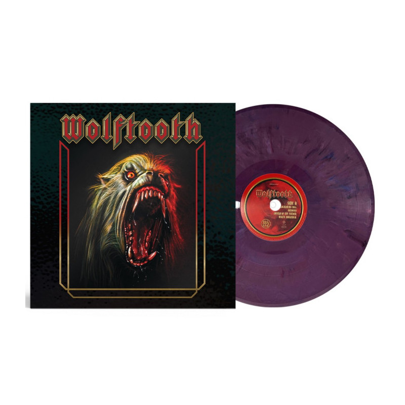 Wolftooth "Wolftooth" LP viola/blue/white marbled vinyl