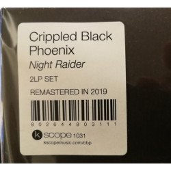 Crippled Black Phoenix "Night raider" 2 LP vinyl