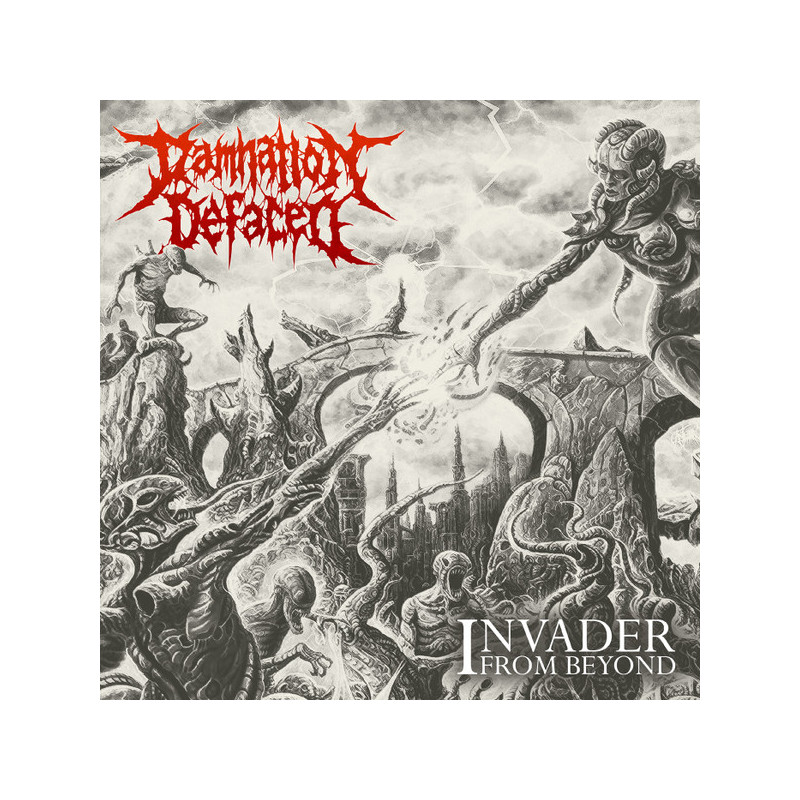 Damnation Defaced "Invader from beyond" LP vinilo