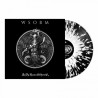 White Snakes Of Blackened Maze "By the rivers of heresy" LP vinilo negro/blanco salpicado