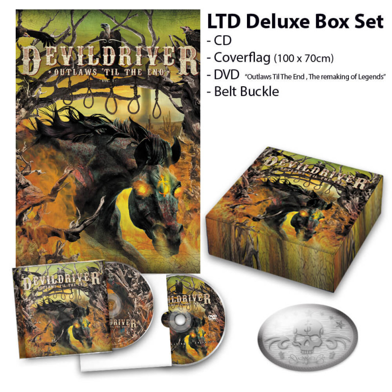 DevilDriver "Outlaws 'til the end, Vol. 1" Deluxe Boxset