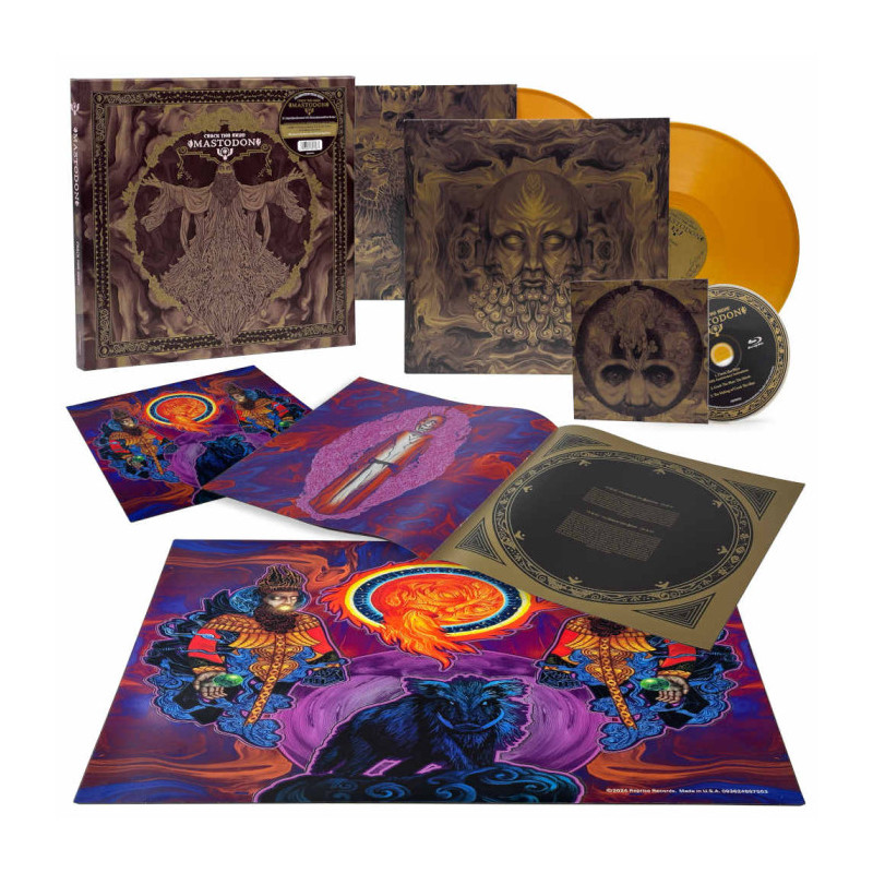 Mastodon "Crack the Skye" Boxset 2 LP vinilo oro+ BluRay