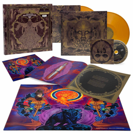 Mastodon "Crack the Skye" Boxset 2 LP vinilo oro+ BluRay
