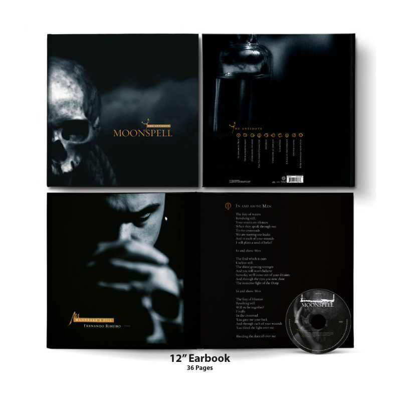Moonspell "The antidote" Earbook