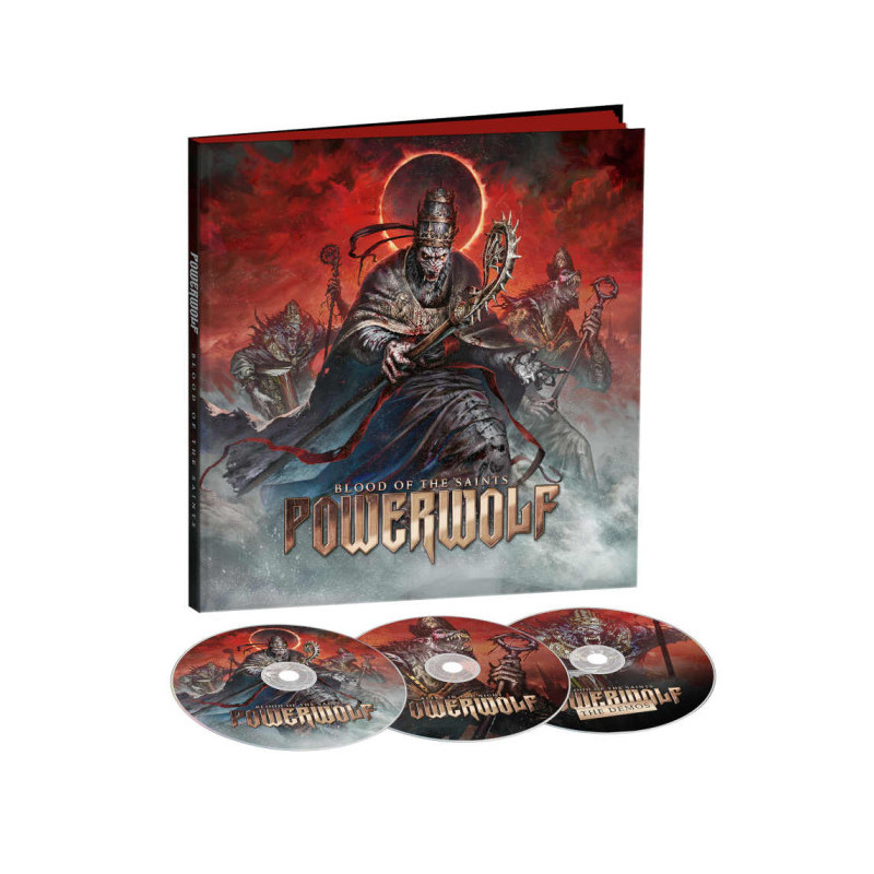 Powerwolf Blood of the saints" Earbook 3 CD