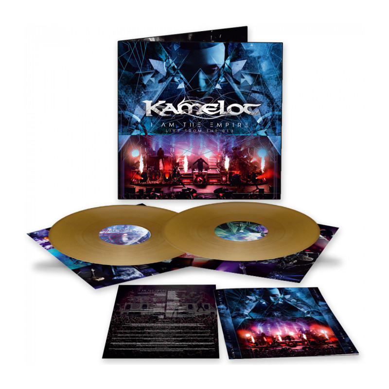 Kamelot "I am the empire. Live from the 013" 2 LP gold vinyl + DVD