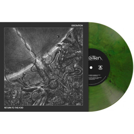 Execration "Return to the void" LP vinilo verde marbled