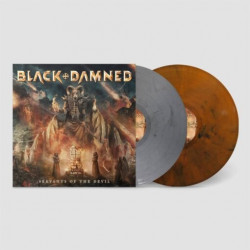 Black & Damned "Servants of the devil" 2 LP vinilo gris marmoleado y naranja marmoleado