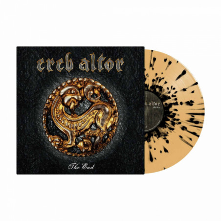 Ereb Altor "The end" LP gold/black splatter vinyl