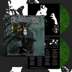 Thornium "Dominions of the eclipse" 2 LP transparent green/black marbled vinyl
