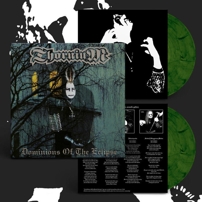 Thornium "Dominions of the eclipse" 2 LP vinilo marbled verde transparente/negro