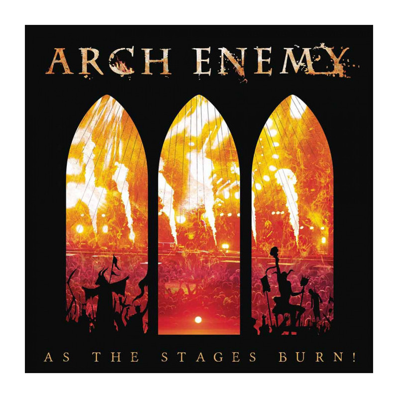 Arch Enemy "As the stages burn" CD + DVD Digipack