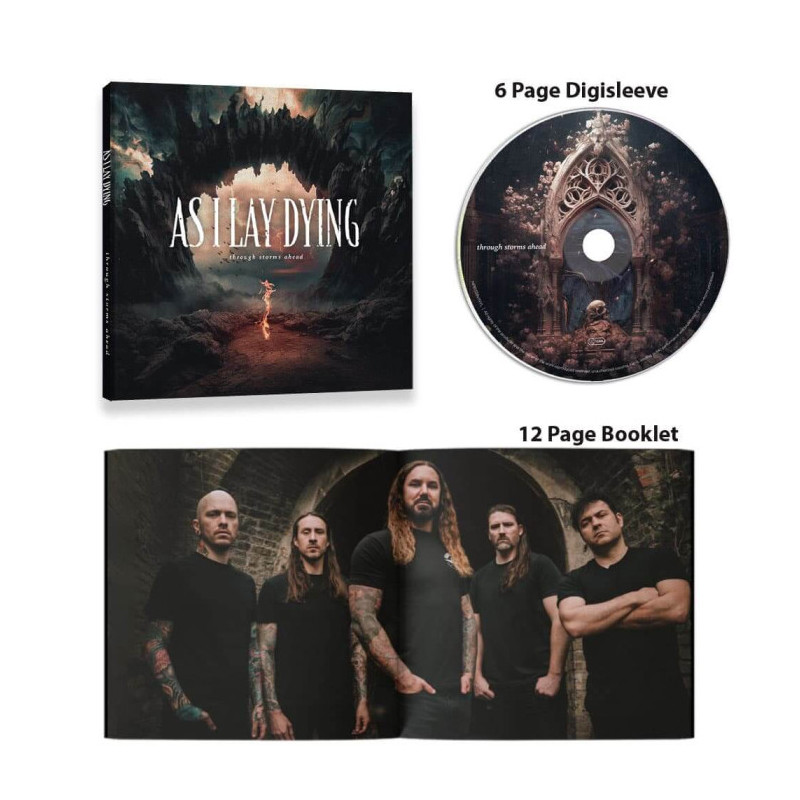 As I Lay Dying "Through storms ahead" CD Digisleeve