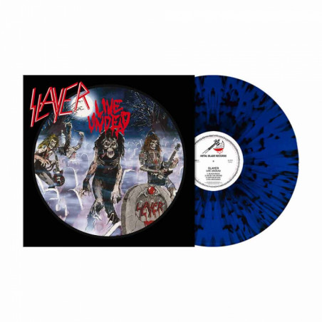 Slayer "Live undead" LP blue/black splattered vinyl